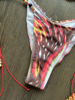 Micro Bikinis 2025 Sexy Women Swimsuit Swimwear Female Thong Bikini Set Biquini Bathing Suit Print Swimming Suits Beachwear