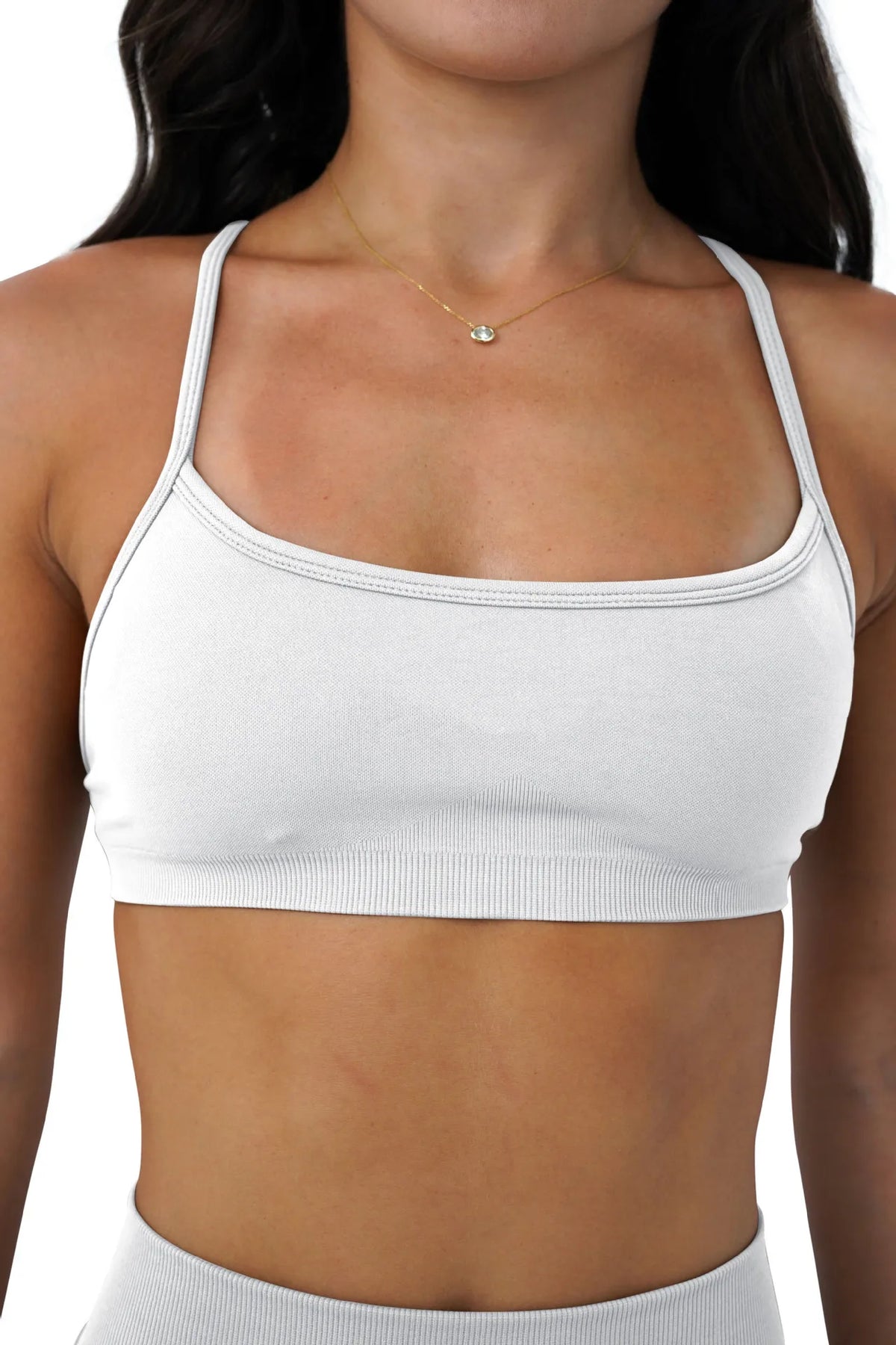 Sports Bra Women Padded Yoga Top Seamless Gym Bra Top Back Cross Workout Tank Top Push Up Fitness Crop Top Running Underwear