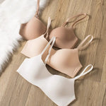 3Pcs/Lot Women Seamless Square Neck Bra Wireless Smooth Invisible Bralette Sexy Lingerie 1/2 Cup Non-detachable Brassiere S-XL