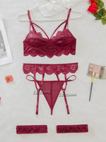 Sexy Lingerie Woman Lace Transparent Underwear Fairy Brief Sets Delicate Bra Kit Push Up Breves Sets Thin Erotic Bras
