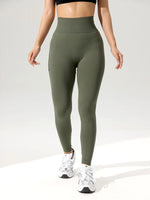 Women Sports Leggings Sportswear Woman Gym Legging Seamless Yoga Clothes Fitness Sporty Pants Women's Trousers Female Clothing