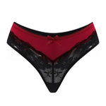 1pcs Low Waist Elegant Sexy Lace Bow Women Panties Floral Sexy Lingerie Lady Briefs Breathable Comfortable Female Underwear