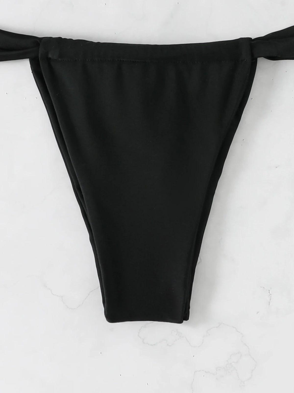 Bandeau Thong Bikinis 2026 Women Sexy Swimsuit Solid Padded Swimwear Female Bathers Bathing Swimming Swim Suit Beachwear