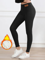 Women Thermal Leggings Winter Warm High Waist Warm Pants Fashion Black Elasticity Autumn Velvet Comfortable Leggins