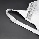 Plus Size Lace Bras For Women Lager Sexy Push Up Bra Bralette Comfortable Underwired Underwear Lingerie Tops BH D DD E F G Cup