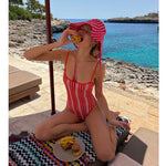 One Shoulder 2025 Sexy Women One Piece Swimsuit Female Swimwear Hollow Out Biquini Monokini Swimming Suit Bathing Suit Beachwear