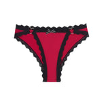 1pcs Low Rise Bow Sexy Lace Women's Panties Patchwork Heart Decor Elegant Lady Briefs Comfortable Breathable Female Underwear