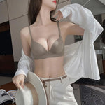 No Underwire Bra Women Push-Up Bra Sexy Supportive Wireless Bra Seamless Bralette for Everyday Full Coverage Comfort