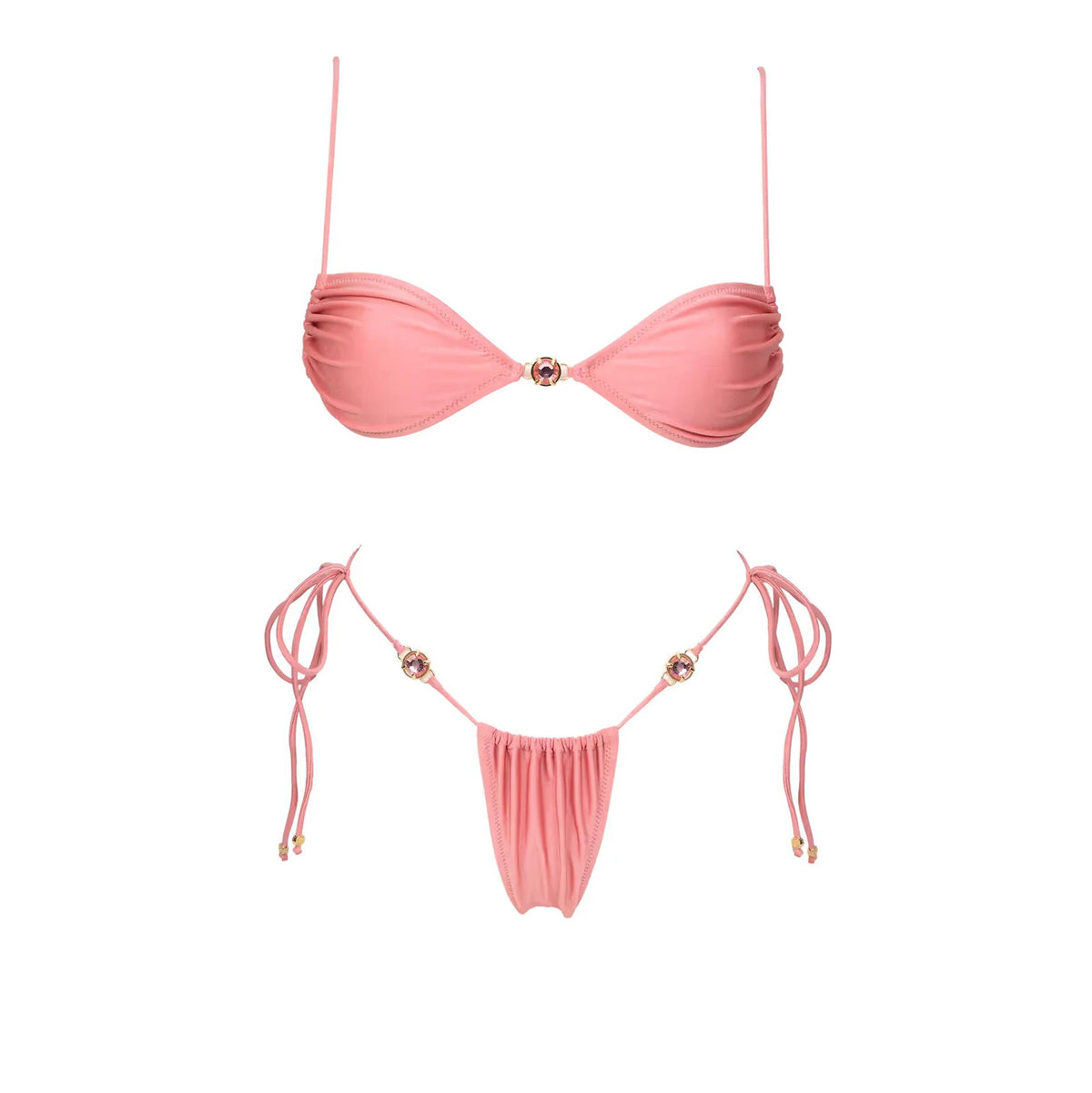 3Pcs Diamond Swimsuit With Pants Sexy Women Swimwear Micro Bikini Female Push Up Swim Suit Bandeau Biquini Beachwear Bathingsuit
