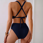 Sexy Push Up Bikini 2026 Women Swimsuit Two Pieces Swimwear Female High Waist Bikinis Set Green Bathing Suits Brazilian Biquin