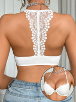 Modern Sexy Lace Women's Bras Front-Clasp Push up Beauty Back Underwire Bra Comfortable Lingerie Top