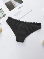 Women Solid Color Sexy Underwear Set Gathered Push Up Underwear Daily Comfortable And Close Fitting Seamless Underwear Set 3208
