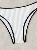 XS - L Wrinkled High Waist Bikini Women Bandeau Swimsuit Female Swimwear Two-pieces Bikini Set Bathing Suit Swim Beach Wear Lady