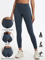 Hearuisavy Summer Ultra-Soft Fabrics High Waist Gym Quick-Dry Yoga Pants Running Workout Pants Push Up Sports Leggings Women