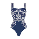 2Pcs Printed Swimsuit Women Sexy Swimwear New Bikini With Long Skirt Female Biquini Push Up Swim Suit Bodysuit Beachwear CoverUp