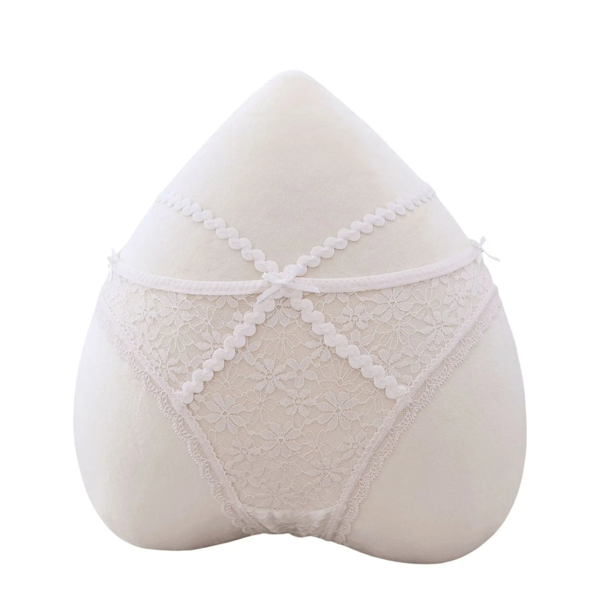 Sexy Lace Thong Double Strap Women's Panties Low Waist Transparent Flower See Through Hollow Out Low Waist G-Strings Underwear