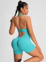 Summer Rompers Sportswear Woman Gym Combi-pants Women Jumpsuits Sport Yoga Clothes Female Fitness Overalls Shorts Bodysuit