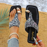Aneikeh Elegant Sequin Rhinestone Square Toe Pinch Toe Thin High Sandals Slippers Women Mules Party Stripper Shoes