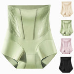 High Waist Lace Flat Belly Boxer Shorts For Women Slimming Panties Shapewear Tummy Control Underwear Female Hip Lifting Briefs