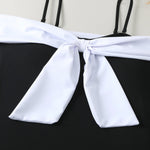 2026 Strappy Swimsuit One Piece & Swim Dress Sexy Black Swimwear Women Bathing Swimming Swim Suit Padded Beachwear Summer