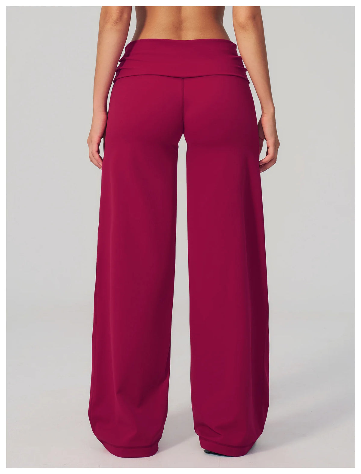 Yoga Pants Women High Waist Fitness Sports Flared Trousers Gym Workout Jogging Wide Leg Pants Female Dance Sports Flared Pants
