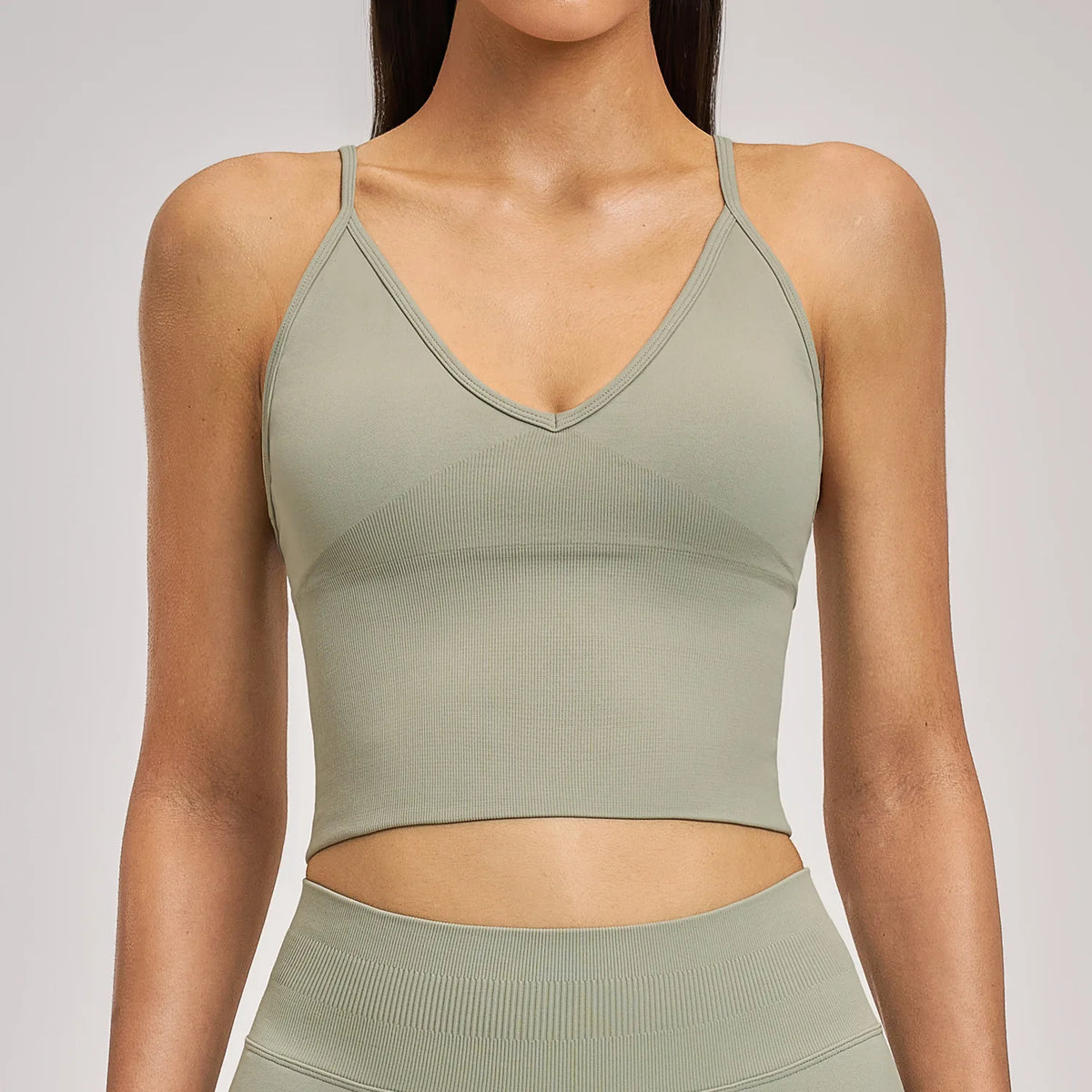 Seamless Sports Bra Women Shockproof Fitness Tops Push Up Gym Crop Top Brassiere Sport Bras Gym Workout Top Breathable Yoga Bra