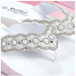 2025 Women Beach Flip Flops Summer Wedges Shoes Bling Rhinestone Soft EVA Girls Home Street Slippers Mid-heel Fashion Sandals