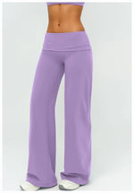 Yoga Pants Women High Waist Fitness Sports Flared Trousers Gym Workout Jogging Wide Leg Pants Female Dance Sports Flared Pants