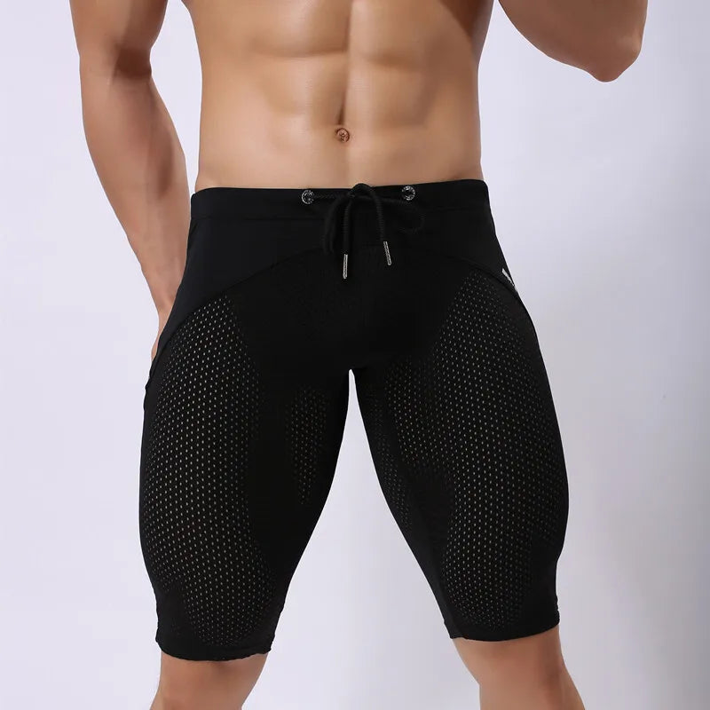 Men's Underwear Shaping Pants Sports Slim Fit Pants Sports Mid-Length Pants Cycling Pants Pants Casaul Elegant Style Pants 3TEL