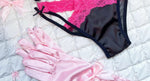 MOYISU New Release Contrast Bra Set | Demure & Sexy French Lace Bralette | Accentuates Small Chest Curves | Breathable Lingerie