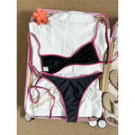 2026 Floral Flower Printed Bikini Women Swimwear Female Swimsuit Two-Pieces Bikini Set Brazilian Bather Bathing Suit Swim V8205