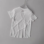 Women's Quick Drying Hollow out Back Sports T-Shirt Yoga Suit Top Short Sleeve Fitness Cover up