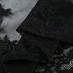 FDYOUI Sexy Lace Patchwork Mesh Long Dress Women Spaghetti Strap See-through Evening Party Dresses White Black Night Club Outfit