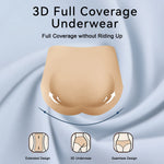 One Piece Women Sexy Panties High Waist Seamless Underwear Silky Female Breathable Comfort Briefs S-2XL