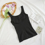 Seamless Women Shapewear Tank Top,U‑Back Design Tummy Control Body Shaper Slimming Camisole For Everyday Comfort
