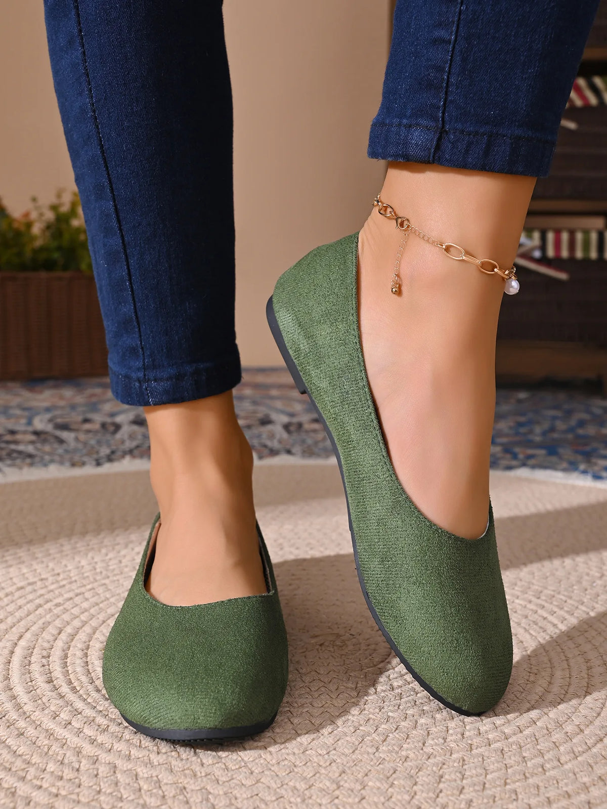 Women Flats Shoes Comfortable Knit Ballet Flat Shoes Women Casual Slip on Loafers Office Boat Sneakers Women Zapatos De Mujer