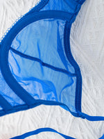 Sexy Ultra-Thin Fully Transparent Alluring Lingerie with Underwire, No Padding, Beautiful Back Bra, Hot Girl Push-Up Bra Set
