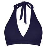 Bikini Bra Top Push Up Swim Crop Top Sexy V Neck Tie Back Swimwear Solid Beachwear One Piece Swimsuit Underwear Bathing Suit