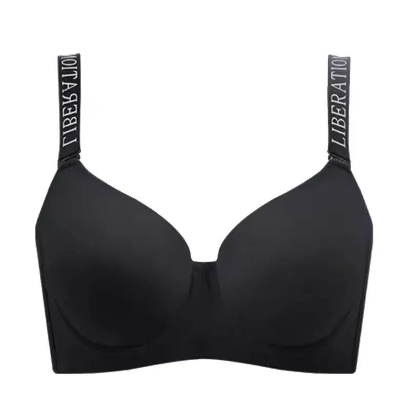 Comfortable Seamless Bra Anti Sagging Plus Size Bra Full Cup for Women Seamless Gathering Minimizer Sport Everyday Bra