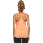 STOUREG Beauty Back Women's Yoga Shirt, Quick Dry Sports Tank Top, Sleeveless Fitness Tank Top, Fitness Sweatshirt