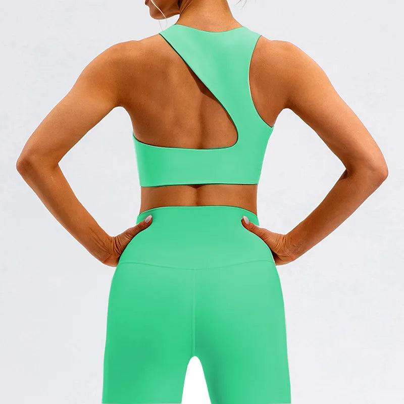 Back Sports Underwear for Women, Shock Proof,Bra, Gathers for Running, High Intensity, Fitness Vest, 2024