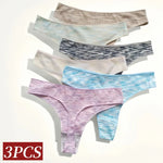 3Pcs/Set Women Panties Low Rise G-string Seamless Underwear Female Underpants Comfort Panties Sexy Lingerie S-XL Thongs