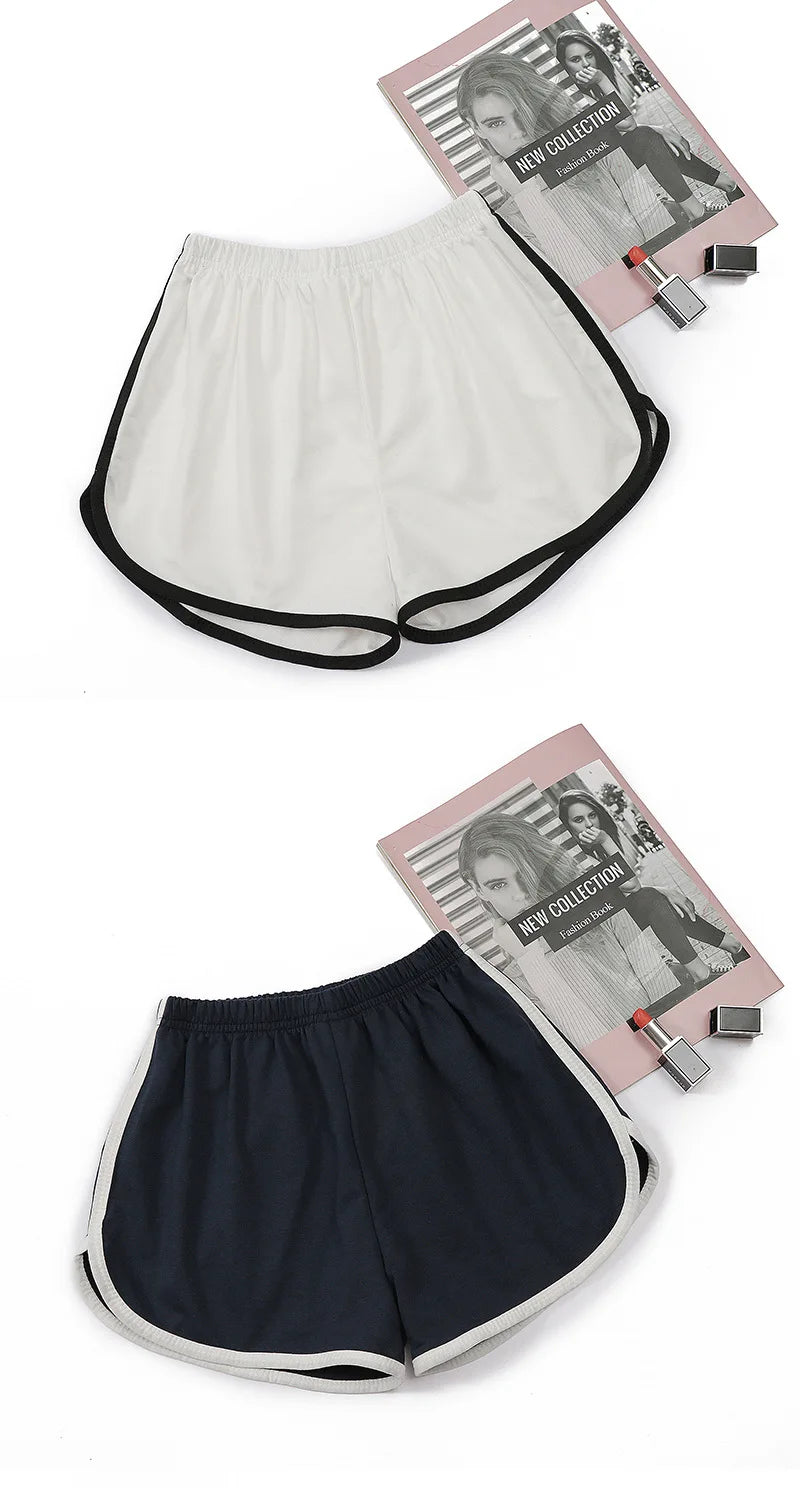 New Elastic Shorts for Women Loose Fitting Quick Drying Summer Thin Running Fitness Leisure and Anti External Wear
