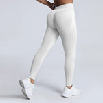STOUREG NO LOGO Women Yoga Tights Low Waisted Scrunch Bum Joggers Fitness Biker Pants Workout Running Seamless Leggings