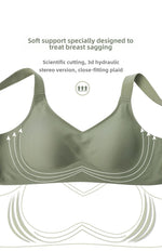 MOYISU Jpanese Kawaii Beach Bralette | Breathable 3D Jelly Support Bra Summer Slim Silhouette | No Show Minimizer & Wire-Free |