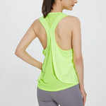 STOUREG Women's Sleeveless Workout Gym Tank Top, Running Training Yoga Top, Fitness Sports Yoga Shirt