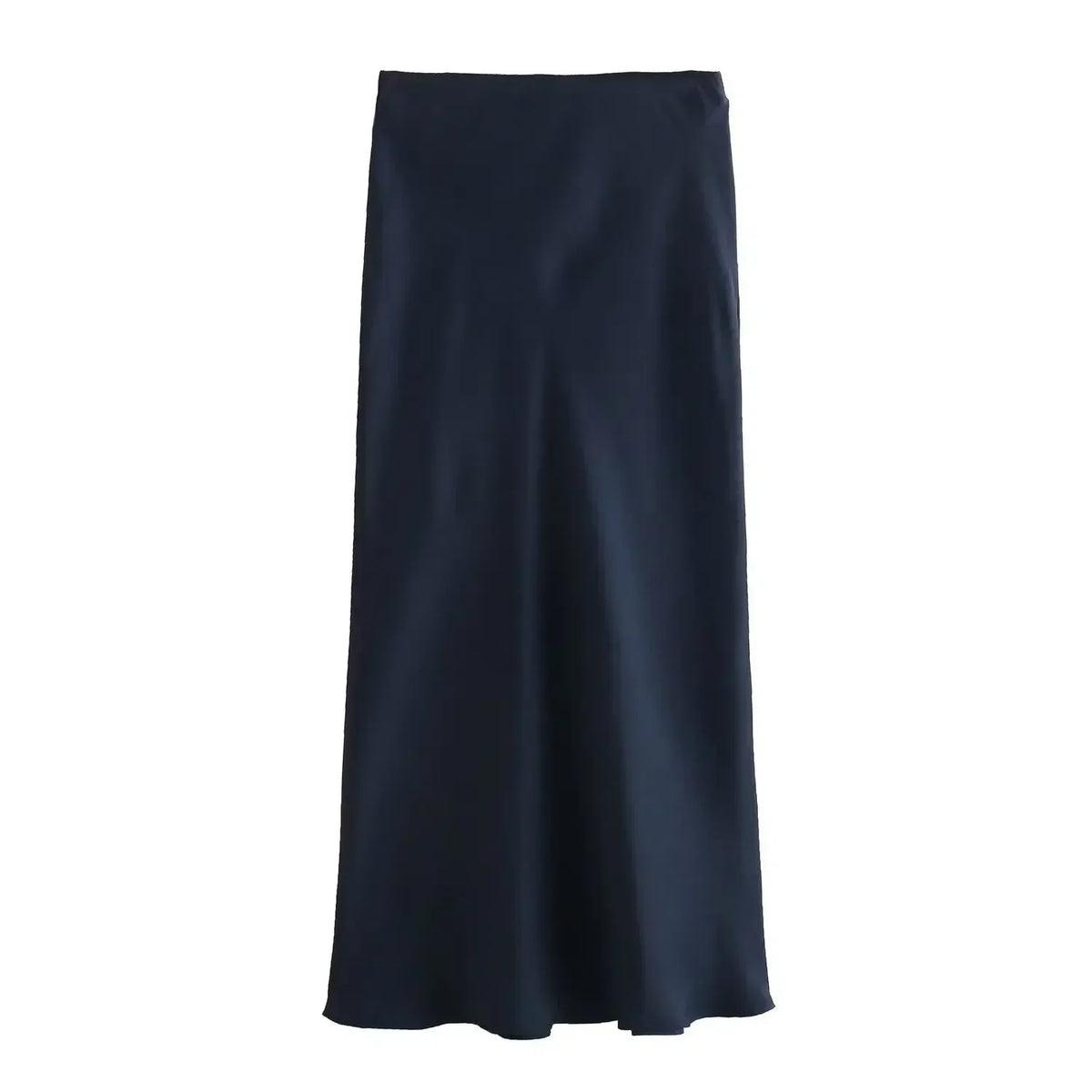 Foridol Autumn Winter Burgundy Satin Skirt Women Party Silk Skirt High Waist Straight Long Faldas Mujer Christmas Skirt