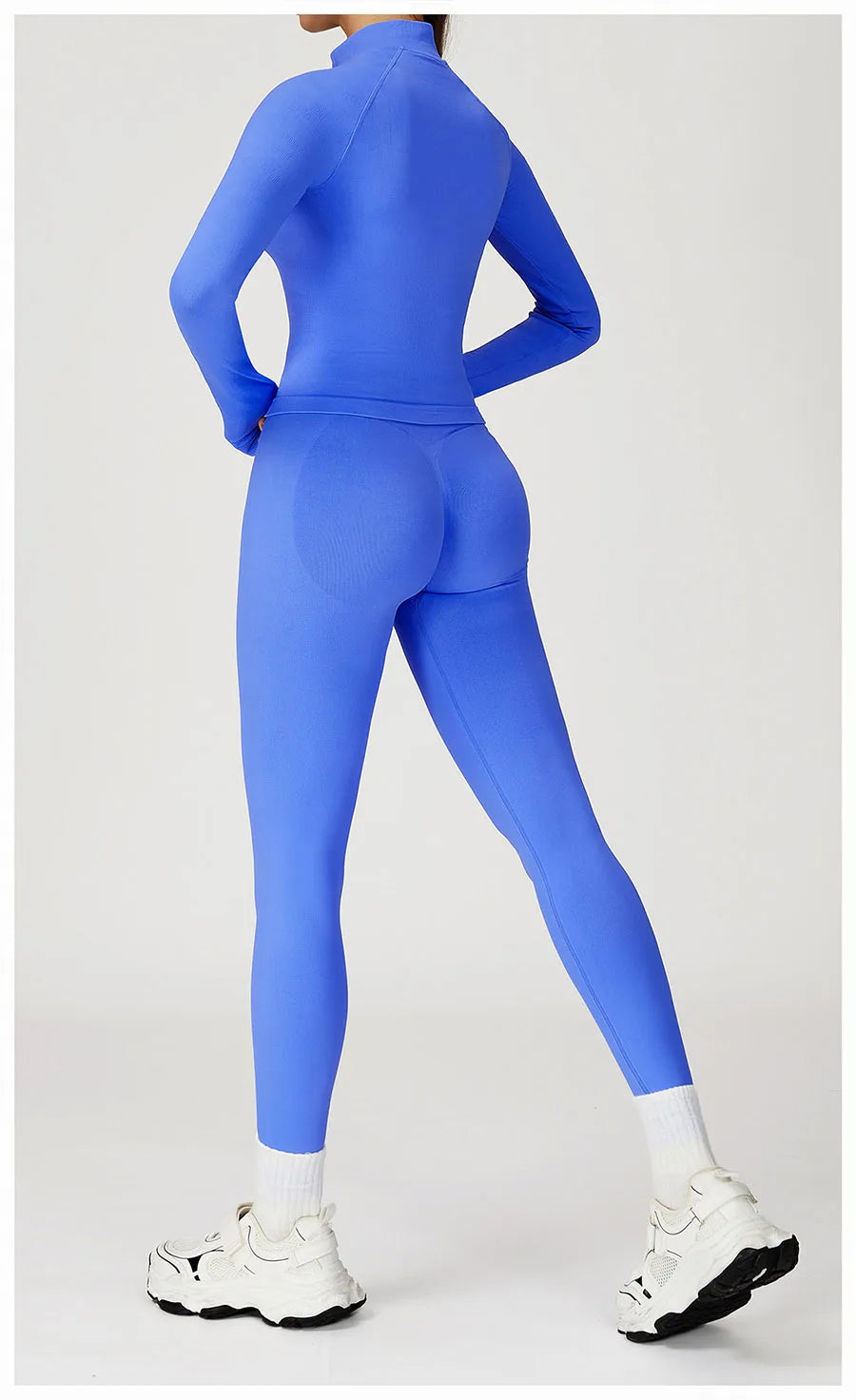 2PCS Yoga Suit Sports Set Women Gym Set Woman Tracksuit Running Workout Long Sleeve Sports Shirt Shorts and bra set Sport Outfit