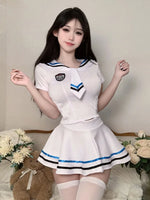 Sexy Lingerie Japanese Kimono Seductive Topless Print Women's Pajama Set Uniform Temptation Sleepwear Traditional Dress Robe
