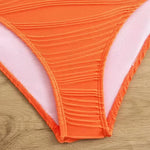 Girl Orange One Piece Swimsuit for Kids Children's Swimwear 8-12 Years Beach Wear Cute Bathing Suit Teenagers Holiday Outfit